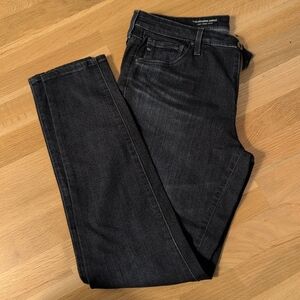 AG The Legging Ankle Super Skinny Jeans Size 31R Dark Wash